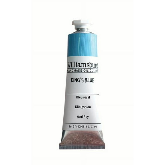 Williamsburg Handmade Oil Color, 37ml Tube, King's Blue