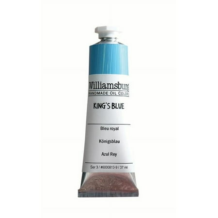 UPC: 0877463000591 | Williamsburg Handmade Oil Color 37ml Tube King s Blue