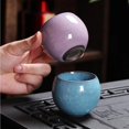 thumbnail image 4 of 100ml Ruyao Ice Crack Five Elements Teacup Home Ceramic Tea Set Master Cup Chinese Kung Fu Tea Bowl Business Gift Office Home, 4 of 7