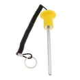 thumbnail image 3 of pitrice Weight Stack Pin Accessories Multipurpose Stainless Machine Weight 10x80mm Pin Steel Yellow Yellow 8x100mm, 3 of 6