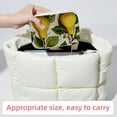 thumbnail image 6 of Thanksgiving Pear Velvet Portable Necklace Holder with Removable Compartment - Earring Organizer and Bracelet Holder Gift, 6 of 7