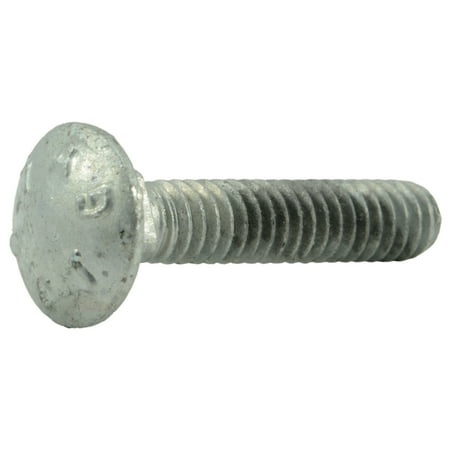 

1/4 -20 x 1-1/4 Hot Dip Galvanized Grade 2 / A307 Carriage Bolts (25 pcs.)