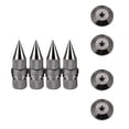 thumbnail image 4 of FLAMEEN Speaker Spike, Shockproof Spike, Chrome-Plated Surface Beautiful Pure Copper Chrome Process Long Service Life For Speaker Shelf Bookshelves, 4 of 8