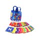 thumbnail image 3 of Tarjeta didáctica con bolsa de almacenamiento, material didáctico preescolar, juguete de aprendizaje temprano Alfabeto, 3 of 9