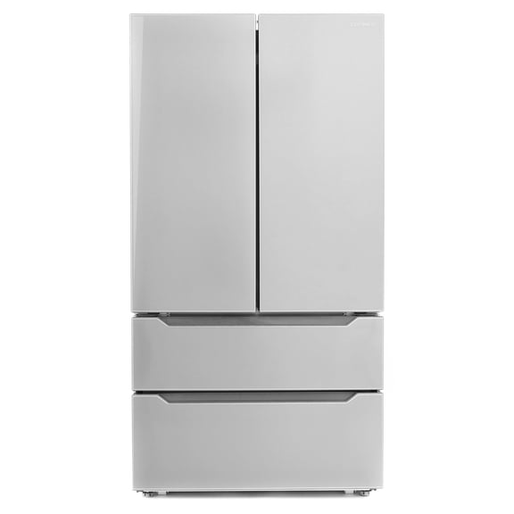 22.5 cu. ft. 4-Door French Door Refrigerator in Stainless Steel