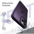 thumbnail image 2 of Designed for iPhone 11 Pro Case, [Support Wireless Charging] Soft Silicone Slim Anti-Scratch Phone Case for iPhone 11 Pro 5.8 inch, Dark Purple, 2 of 13