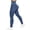 Blue, variant on Womens Gradient Printed High Waist Wide Leg Yoga Pants Stretch Soft Fabric Loose Fit Flowey Silhouette Daily Casual Full Length Active Sport Trousers