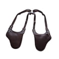 thumbnail image 1 of Bolso de hombro debajo del brazo, elegante y práctico bolso para deportes medievales al aire libre Café, 1 of 8