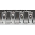 thumbnail image 2 of Kearney Irish Coat of Arms Tavern Glasses - Set of 4 (Sand Etched), 2 of 3