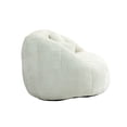 thumbnail image 6 of Coolmore High Back Bean Bag Chair, Durable Comfort Lounger and Soft Lounge Chair for Indoor and Outdoor, White Chenille, 6 of 8