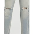 thumbnail image 4 of Jessica Simpson Women's Rosa Mid Rise Relaxed Straight Leg Jeans, 32.5" Inseam, Sizes 2-16, 4 of 6