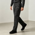 thumbnail image 7 of Stamzod Summer Sweat Pants for Mens Casual Vacation Beach Pants with Pocket Lightweight Loose Straight Trousers Black-1 XXXXL, 7 of 7