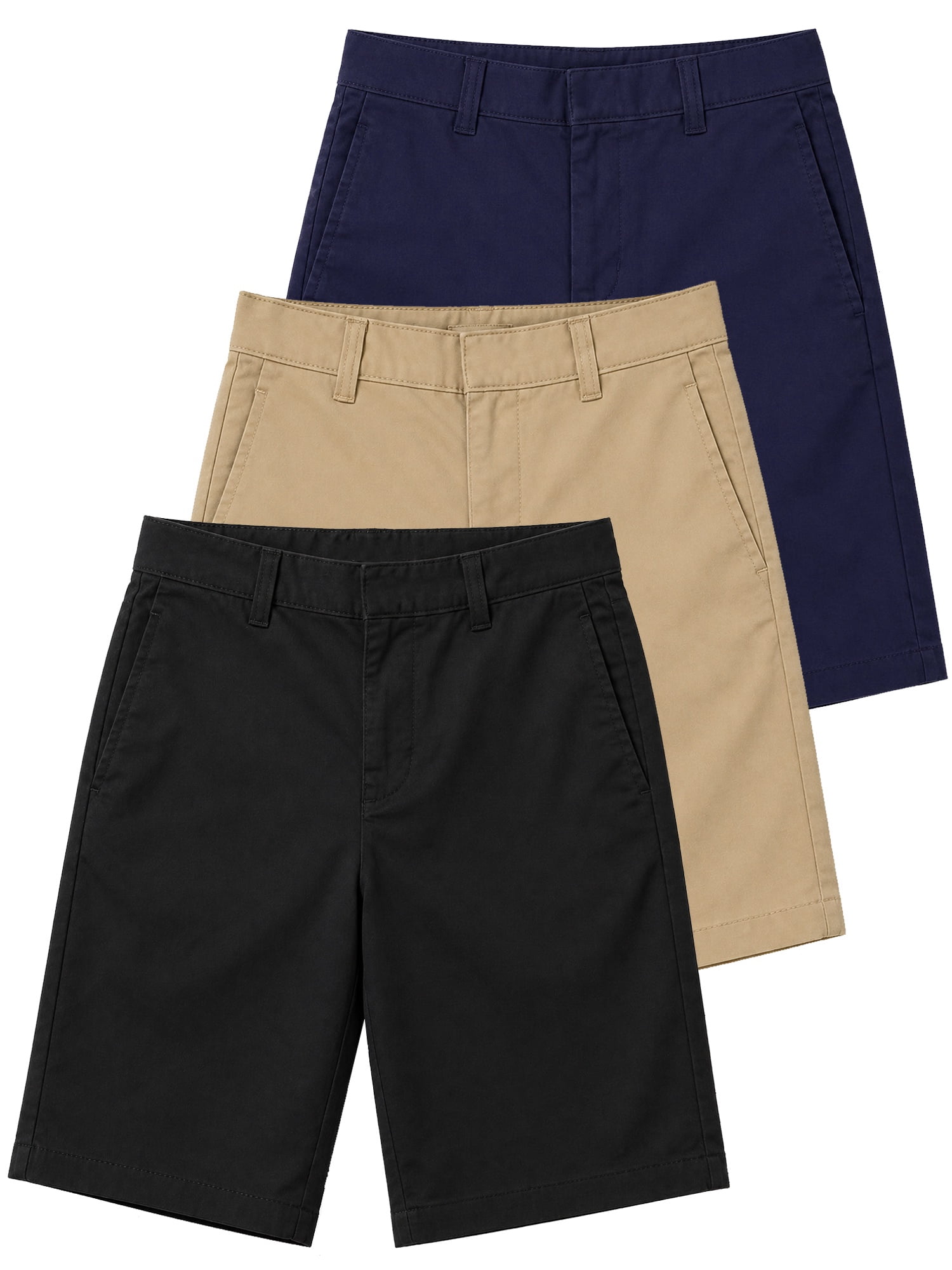 The Children's Place Boys School Uniform 3-Pack Strech Chino