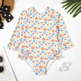 thumbnail image 6 of MZXELPRJD Toddler Girls Swimsuit Toddler Girls Long Sleeve Princess Training Swimwear Leisure Bathing Suit Baby Cloth Bikini Teens Boys Bathing Suits Size 14-16, 6 of 8