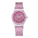 thumbnail image 1 of EeaseMX Reloj de moda para niños, reloj de pulsera colorido y brillante, reloj de cuarzo creativo, decoración de muñeca rosa, 1 of 7