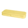 thumbnail image 2 of Paquete 100 piezas Estuche escolar con tres compartimentos amarillo 20.3 x 9 x 3, 2 of 4