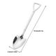 thumbnail image 4 of Inteprter 10 Uds. Cucharas de sandía, cucharas de postre de acero inoxidable, cucharas para agitar, cucharadita de helado Mostrada, 4 of 6