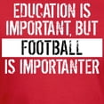thumbnail image 3 of CafePress - Football Is Importanter T Shirt - Men's Fitted T-Shirt, 3 of 4
