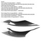 thumbnail image 2 of 2pcs Carbon Fiber Interior Door Handle Cover Trim For 3 Series 4 Series F30 F80 F82 F33, 2 of 2