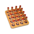 thumbnail image 4 of Tablero de Palo de Ejercicio para Dedos, Accesorios de Función Fina, Herramienta de Entrenamiento Ortopédica con Inserción de de Madera, 4 of 9