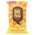 thumbnail image 2 of Que Pasa 1983873 5.5 oz Organic Nacho Vegan Tortilla Chips - Case of 12, 2 of 3