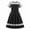 Black, variant on Wdgfv Girls Dresses Casual Round Neck Mesh Dress For Spring Summer Everyday Wear Comfortable Breathable Stylish Outfit For Ages 6 To 13 Purple 6-7 Years