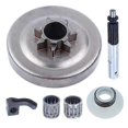 thumbnail image 3 of Clutch Drum Bearing Oil Pump Worm Gear Kit For Husqvarna 340 345 350 Chainsaw, 3 of 4