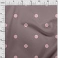thumbnail image 3 of oneOone Cotton Silk Dark Rose Brown Fabric Stripes Dress Material Fabric Print Fabric By The Yard 42 Inch Wide, 3 of 4