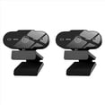 thumbnail image 1 of 2X Cámara Web 1080P Mini PC Cámara USB Cámara 1080P Cámara Web Profesional HD con Micrófono para Computadora Transmisión de Juegos de Oficina, 1 of 5