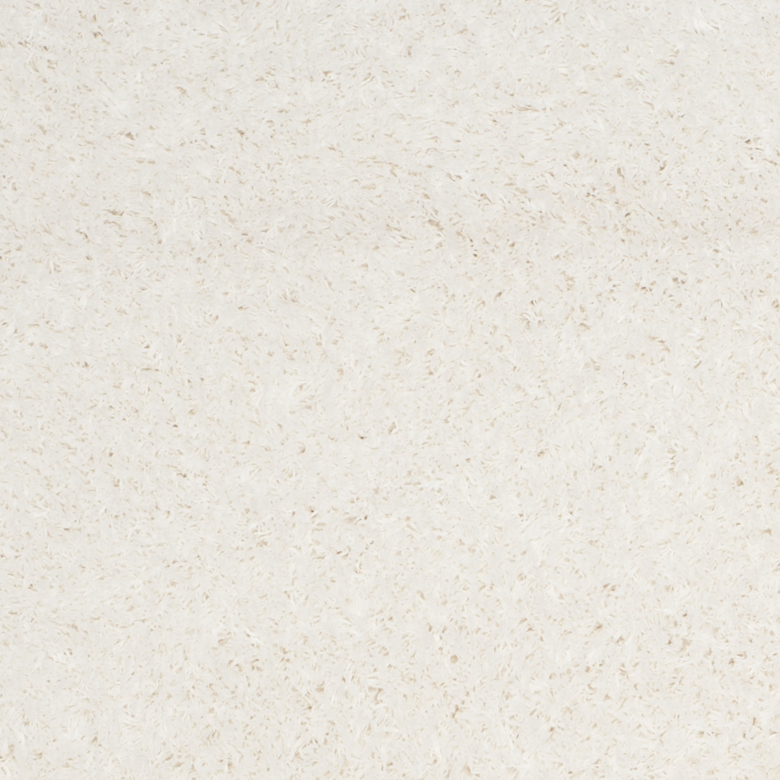 SAFAVIEH Polar Abbot Solid Shag Area Rug, White, 4' x 6'