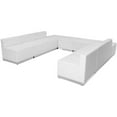 thumbnail image 2 of Flash Furniture Hercules Alon 8 Piece Reception Seating in White, 2 of 7