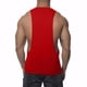 thumbnail image 4 of pstuiky Camiseta sin mangas para hombre, Camiseta deportiva de manga corta con cuello redondo, ajustada y de alta resistencia, de color liso para hombre Camisas para hombres s, 4 of 4