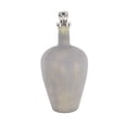 thumbnail image 5 of DecMode 10" x 22" Gray Glass Decorative Jars with Stoppered Top, 1-Piece, 5 of 6