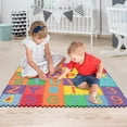 108 Tiles Alphabet Floor Mat – 84.6inx28.2in Interlocking & Removable ...