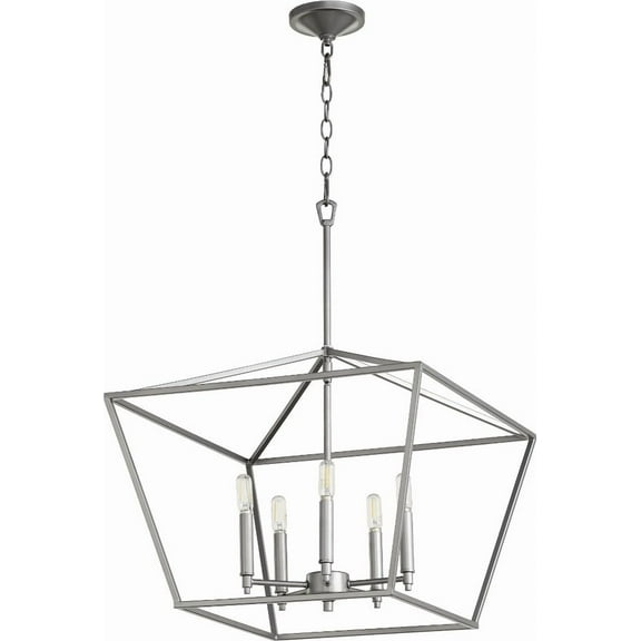 Quorum Lighting - Five Light Chandelier - Nook - Gabriel - 5 Light Nook Pendant