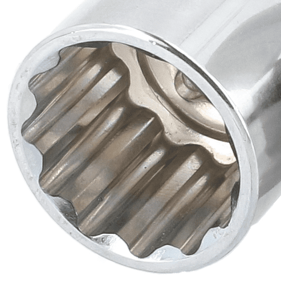 Surtek 3/8” Long Socket, 6 Points 5/8”, Steel
