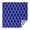 Blue Geometric Quatrefoil, variant on Blue Geometric Quatrefoil Pattern Square Tablecloth,Waterproof Square Table Cover,Wipeable Spillproof Washable Table Cover for Home Kitchen Party Decor 42"X42"(107x107cm)