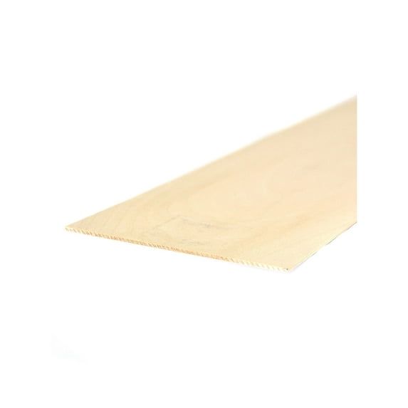 Basswood 1/32 in. x 3 in., 24 in. (pack of 15)