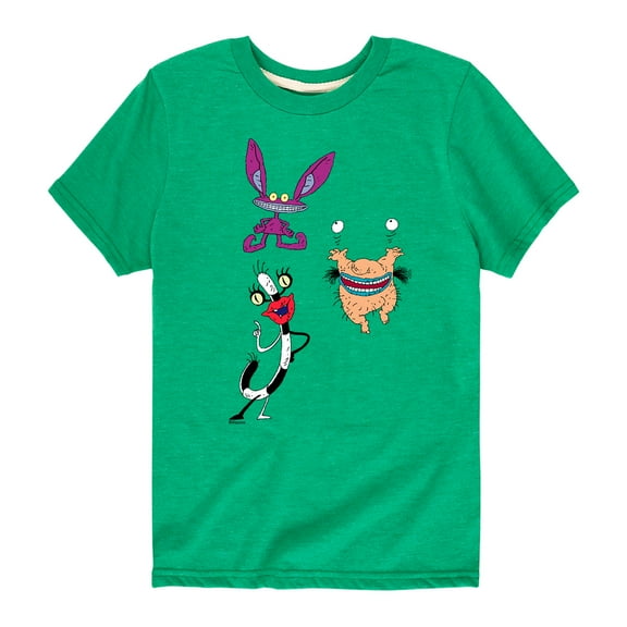 AAAAHH!! Real Monsters - Monsters Close Up - Toddler And Youth Short Sleeve Graphic T-Shirt