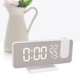 thumbnail image 4 of Radio LED Digital Reloj Despertador Inteligente LED Reloj Despertador de Proyección Digital para Dormitorio Mesita de Noche LED Reloj Despertador Digital ANGGREK Otros, 4 of 8
