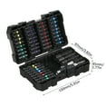 thumbnail image 2 of 45PCS Drill Bit Set Screwdriver Bit Set Impact Driver Bit Set for Wood, Metal, Steel and Screwdriver Bits for Power Tool with Case, 2 of 5