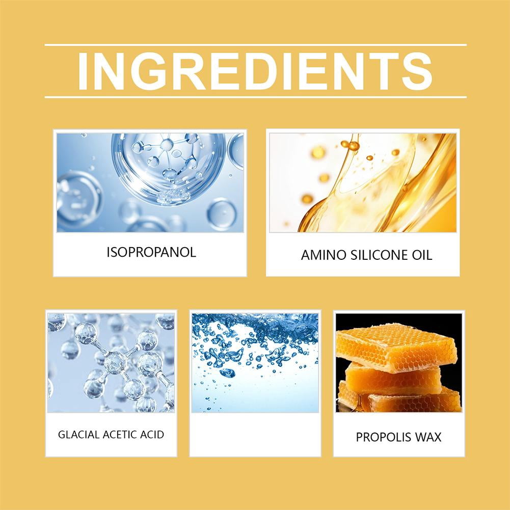 Wood Polishing Beeswax Spray, Furniture Care Polish Restorer, Nourishing Color Protection Anti-Crack Wood Maintenance Spray