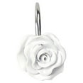 thumbnail image 2 of Miangastore 12 Pcs Cintre de Rideau de Bain Style Rétro Blanc avec Surface Non Poreuse pour Salon, 2 of 8