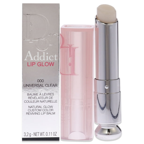 Christian Dior Addict Lip Glow 000 Universal Clear, 0.11 oz Lip Balm