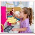 thumbnail image 2 of KidKraft Cook with Barbie™ Wooden Play Kitchen with Lights, Sounds, Water-Reveal Food and 30 Accessories, 2 of 7