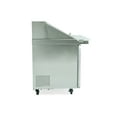 thumbnail image 4 of Norpole 7.6 cu. ft. Mega Top Sandwich/Salad Prep Commercial Freezerless Refrigerator in Stainless Steel in Stainless Steel, 4 of 7