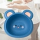 thumbnail image 1 of Lavabo Lavabo de mano Lavabo Ahorro de espacio Antideslizante Suave 3600 ml Cómodo Lindo Cara Lavabo Bañera para pies Cocina Camping Viajes Bebé Azul Macarena Lavabo, 1 of 8