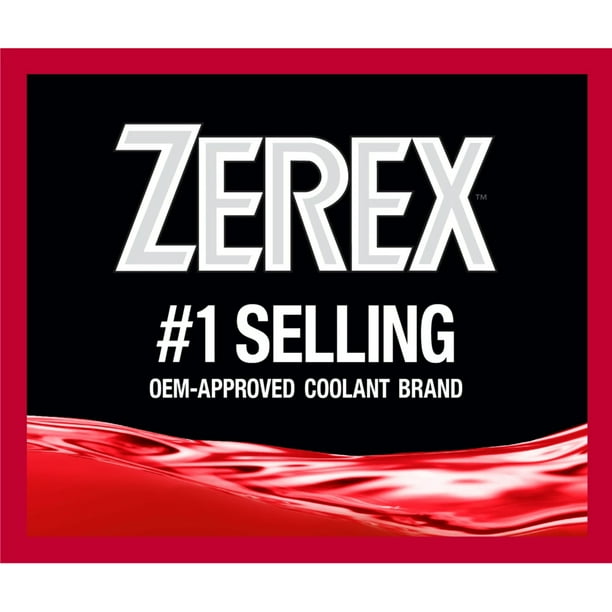Zerex Asian Vehicle Red Antifreeze Coolant 50/50 Ready-to-Use 1 GA