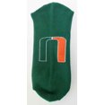 thumbnail image 3 of Miami Hurricanes Green Tube Sock - Donegal Bay - Unisex - One Size - Knee-High, 3 of 4