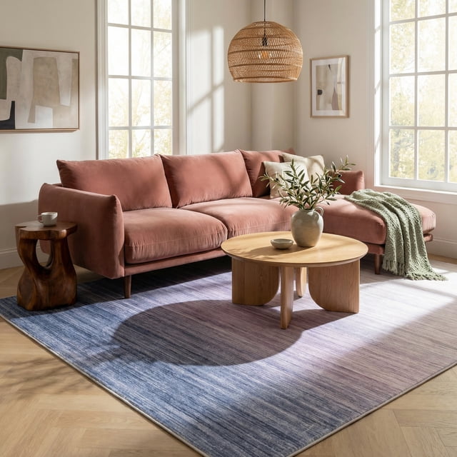 Rug Branch Modern Minimalist Abstract Indoor Area Rug